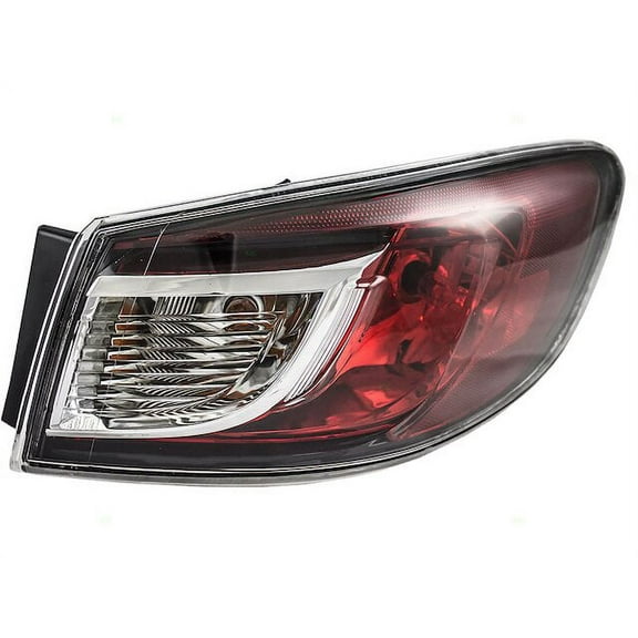 Right Tail Light Assembly - Compatible with 2010 - 2013 Mazda 3 2011 2012