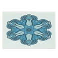 thumbnail image 1 of Mandala Cutting Board, Old Aged Artisan Occult Power with Tulip Petal and Crescent Moons Design, Decorative Tempered Glass Cutting and Serving Board, Large Size, Blue, by Ambesonne, 1 of 1