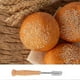 thumbnail image 4 of Bread Proofing Basket Set Of 2 With Starter Kit-round And Ovel Bread Baking Bowl Tools -bread Lame- Banmo, 4 of 5
