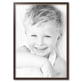 thumbnail image 2 of ArtToFrames 28" x 40" Mahogany and Gold Slope Picture Frame, 28x40 inch Brown MDF Poster Frame (WOM-4447), 2 of 8
