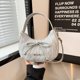 thumbnail image 2 of Bolso de mano con lazo para mujer, estilo nuevo, sencillo, informal, versátil, para el hombro, de gran valor, 2 of 5
