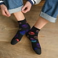 thumbnail image 3 of Pofeuu 80s Style Palm Trees Print 30cm Socks, Adult Running Hiking Socks for Youth and Adult, 3 of 7