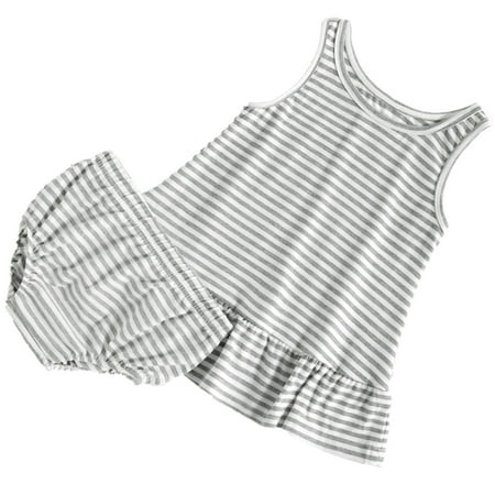 

Family Dresses Split Harness Set Mom Boys and Girls Family Wear for Going Beach Side(Grey Stripes 9-12m)