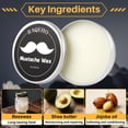 thumbnail image 2 of Cera para bigote RAQEHO, sin perfume, de fijación fuerte, 30 ml, para hombre, 2 of 7