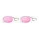 thumbnail image 1 of 2uds Métrica Cinta 1,5M/60 Pulgadas Retráctil Sastres Métrica Cinta Bolsillo Tamaño con Llave Cadena para Cuerpo, Tela, Costura y Manualidades Medidas, Claro Rosa, 1 of 5
