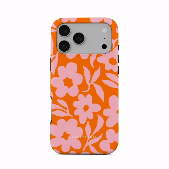 CASETEROID Tough Case for iPhone 17 Pro Max – Dual-Layer Protection, Shockproof [Compatible with MagSafe] – Vivid Florals Case