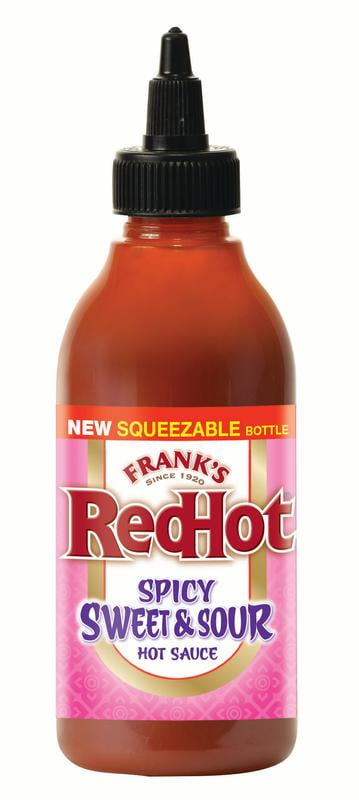 Frank's RedHot Hot Sauce Spicy Sweet & Sour, 6.8 FL OZ by Reckitt Benckiser