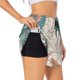 thumbnail image 1 of Balery Celestial Cat And Flowers Pantalones cortos deportivos para mujer con forro y dos bolsillos, elásticos, para entrenamiento, gimnasio, yoga-Medium, 1 of 7