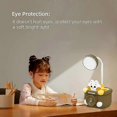 thumbnail image 2 of Small Desk Lamp - Rechargeable Desk Lamp for Kids Room, 360° Flexible Gooseneck Lamp, 2 of 5