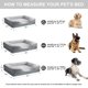 thumbnail image 4 of Lextro Cama Ortopédica Para Perros Extra Grandes Cama De Espuma Para Perros Extra Grandes Equipada Con Funda De Almohada Impermeable Extraíble Y Cama Para Mascotas Con Base Antideslizante, 4 of 6