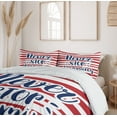 thumbnail image 6 of Ambesonne Saying Duvet Cover Sets, Words Indigo Inspirational, 2-Queen, Red Indigo, 6 of 7