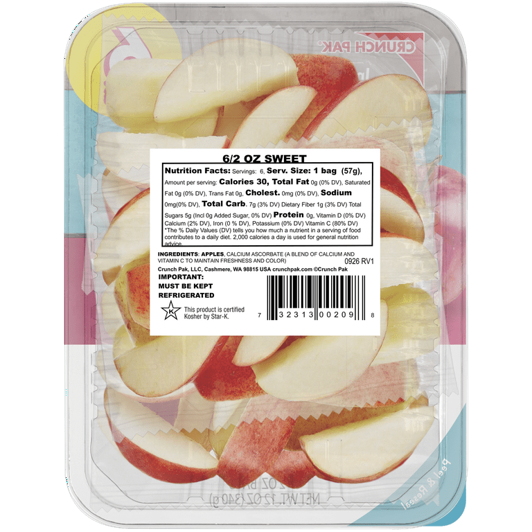 Tray Freezing Apple Slices