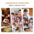 thumbnail image 4 of 10PCS Long Shape Cake Box Pastries Cookies Cakes Pies Storage Paper Box, 4 of 9