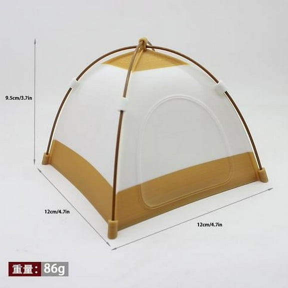 FRCOLOR Miniature Tent For Dollhouse Displays Dollhouse Mini Accessories Miniature Dollhouse Camping Gear Diy Dollhouse Kit
