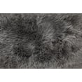 thumbnail image 2 of 3' x 5' Gray Natural Sheepskin Area Rug, 2 of 4