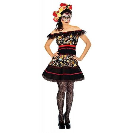 Fiesta of the Dead Adult Costume - XX-Large