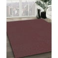 thumbnail image 3 of Ahgly Company Machine Washable Indoor Square Transitional Raspberry Purple Area Rugs, 4' Square, 3 of 7