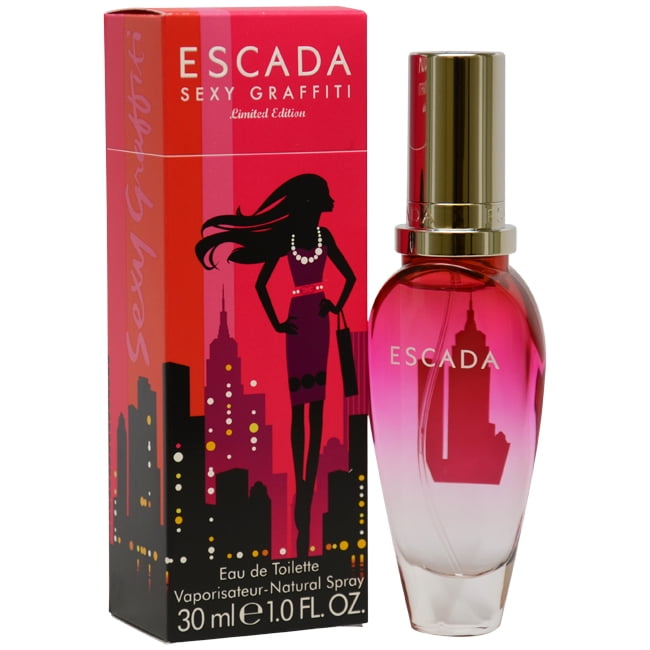Escada Sexy Graffiti Eau de Toilette Perfume for Women, 1 Oz Mini