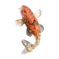 thumbnail image 3 of Figura de carpa de cristal de 6 cm, adorno para coche, colección de escritorio, decoración de escritorio para Estilo B, 3 of 9