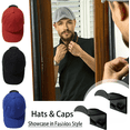 thumbnail image 5 of Ganchos adhesivos para gorras Gancho para gorras Gancho multifuncional sin costuras Gancho para gorras de béisbol sin perforaciones Gancho autoadhesivo para el hogar, 5 of 5