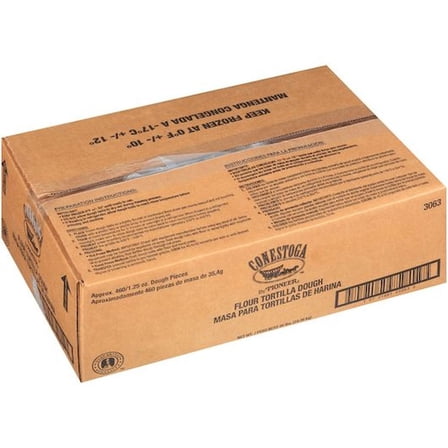 Conestoga Flour Tortilla Dough, 1.25 Ounce -- 460 per case.