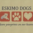 thumbnail image 2 of CafePress - FIN Eskimo Dogs Pawprints - Canvas Lunch Bag with Strap Handle, 2 of 2
