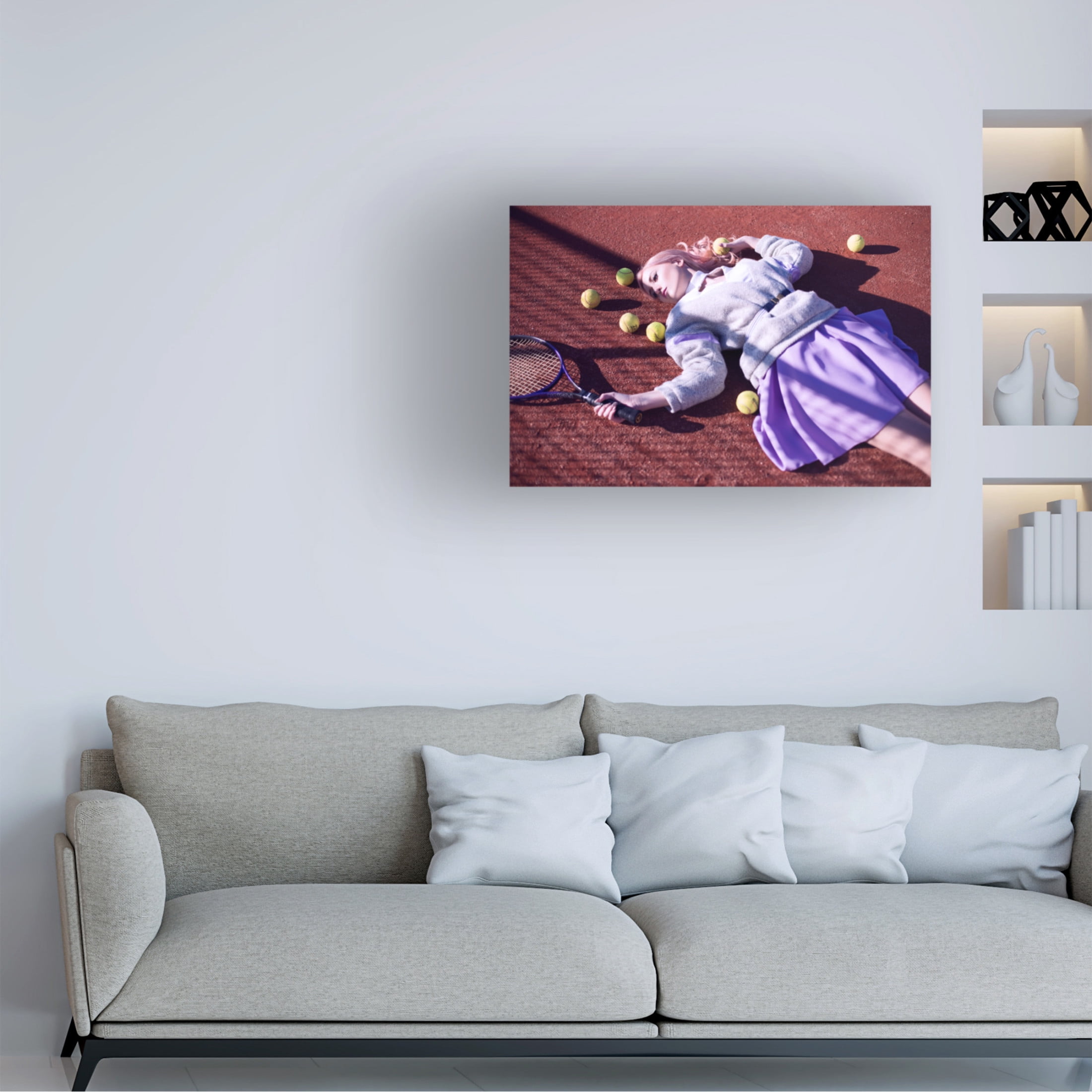 Canvas Wall Art - Andrei Breier 'Well Played' Wall Art for Living Room, Bedroom, or Office D?cor by Trademark Fine Art - 24 x 16 Inches