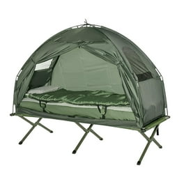 Camo camp bed 2 person tent hotsell