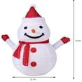 thumbnail image 3 of onlyliua Ofertas Del Día Decoración Navideña para Exteriores, Iluminación Navideña, Figuras para Exteriores, Muñeco de Papá Noel, Led con 40 Led Plegables, 3 of 7