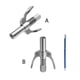 thumbnail image 3 of Riwesomey Acoplador de herramienta de engrase Manual desmontable 690Bar anillo de sellado de goma de doble mango accesorios de boquilla de acero Herramientas eléctricas 1 PC, 3 of 6