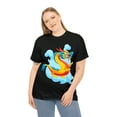 thumbnail image 5 of Soluvd Unisex Heavy Cotton Yellow DragonTee, 5 of 12