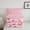 Hotpink, variant on Manfei Kawaii Bow Bedding Sets Twin with Comforter,Girls Bow Knot Duvet Insert,Pink Geometric Checkered Comforter Sets Twin Size,Breathable Bedroom Decorative Reversible,2pcs