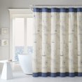 thumbnail image 4 of Cortina de ducha Tommy Bahama Caribbean Sea Blue 180x180 cm, 4 of 6