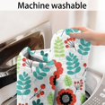 thumbnail image 5 of Pioneer Flower Floral Print Pattern Bathroom Rugs Mat, Non Slip Microfiber Bathroom Rug with Rubber Backing, Soft Mats for Bathroom Floor Tub Shower, 24"x60", 5 of 5