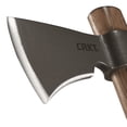 thumbnail image 3 of CRKT Woods Kangee T-Hawk Outdoor Survival Tomahawk: 1055 Carbon Steel Plain Edge Blade, Tennessee Hickory Handle, 2735, 3 of 5