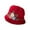 Red, variant on ZHENHONG Beret Hats for Women French Thicken Women's Flowers Knitted Woolen Hat Warm And Windproof Knitted Crochet Flower Knitting Hats