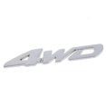 thumbnail image 3 of 4WD Displacement Car Chromed Emblem Badge Car Sticker Logo, 3 of 3