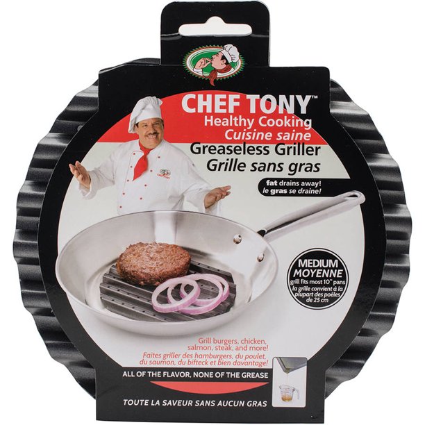 Love Cooking Chef Tony Grill Grate, Medium