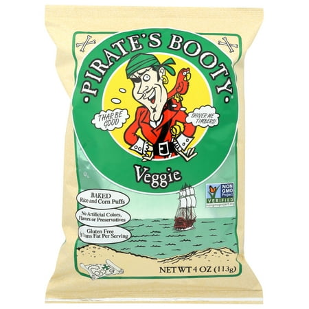 Pirate Brands Booty Snacks - Veggie , 4 Oz