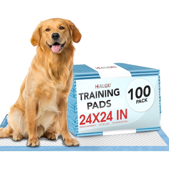Puppy Pads - Blue - 24x24 - 100/pk