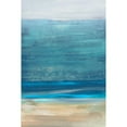 thumbnail image 3 of Woods, Maya 13x18 Black Modern Framed Museum Art Print Titled - Oceanview, 3 of 5