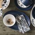 thumbnail image 2 of Bee And Willow 14 Inch Stoneware Oval Platter in Blue Speckle, 2 of 2