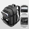 thumbnail image 2 of Mochila Viaje UniSex 40000ml, Compatible 17'' Portátil, Aprobada Vuelos, Agua, Noche, Fin Semana - Gris, 2 of 3