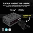 thumbnail image 3 of Corsair PS CP-9020281-NA HX1200i 1200W 80+Platinum ATX3.0 Fully Modular Retail, 3 of 7
