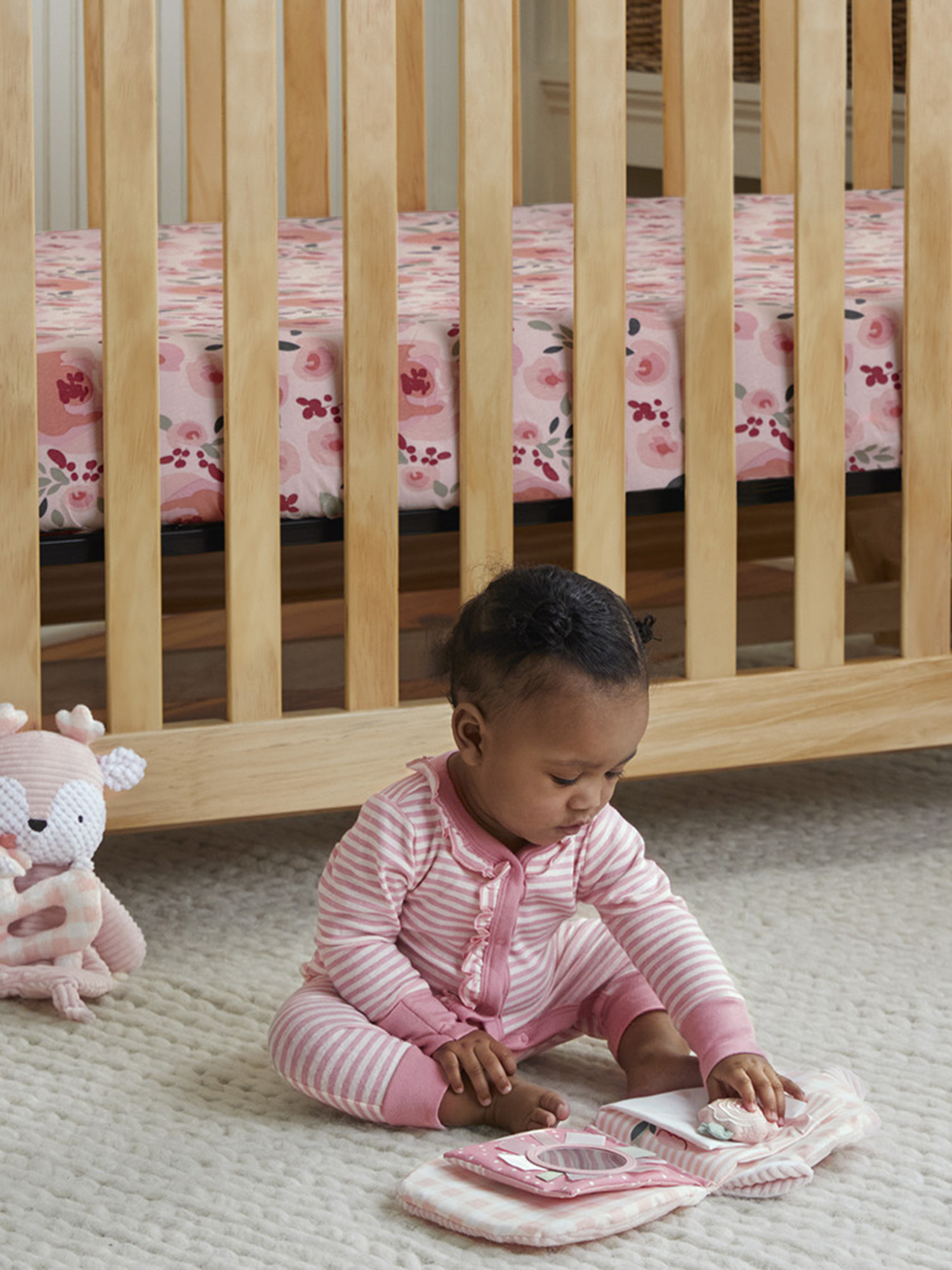 Modern Moments by Gerber Baby Girl Coveralls, 2-Pack, Sizes Newborn-24M