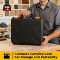thumbnail image 4 of Anqdy Drill Set,126 Pcs Home Tool Combination Package Mixed Tool Set with 4V Cordless Screwdriver Hand Tool Kit with Plastic Toolbox Storage Case Hand Tool Kit For DIY, 4 of 9