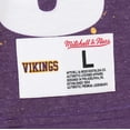 thumbnail image 4 of Men's Mitchell & Ness Randy Moss Gray Minnesota Vikings Burst Retired Player T-Shirt, 4 of 4
