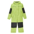 thumbnail image 5 of ZACPNCV Snow Suit for Kids Boys Girls One Piece Snowsuit Waterproof Windproof Winter Outdoor Overalls Snowboarding Ski Suits Green 4-5 Years, 5 of 9