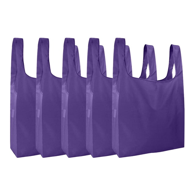 Yhmxh Closet Organizers and Storage Shoppping Bag Foldable Storage Bags Recycle Handbag Travel Tote Environmental Protection
