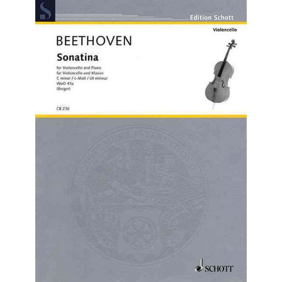 Ludwig van Beethoven - Sonatina, WoO 43a: Cello and Piano